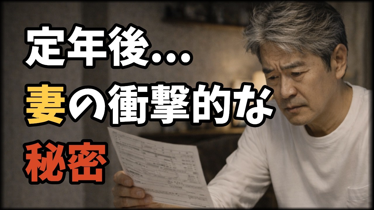 定年後に知った妻の秘密