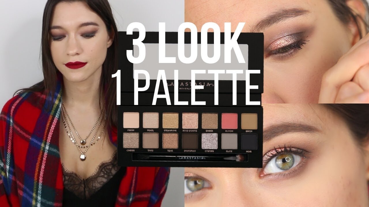 3 LOOK 1 PALETTE ABH Sultry Palette