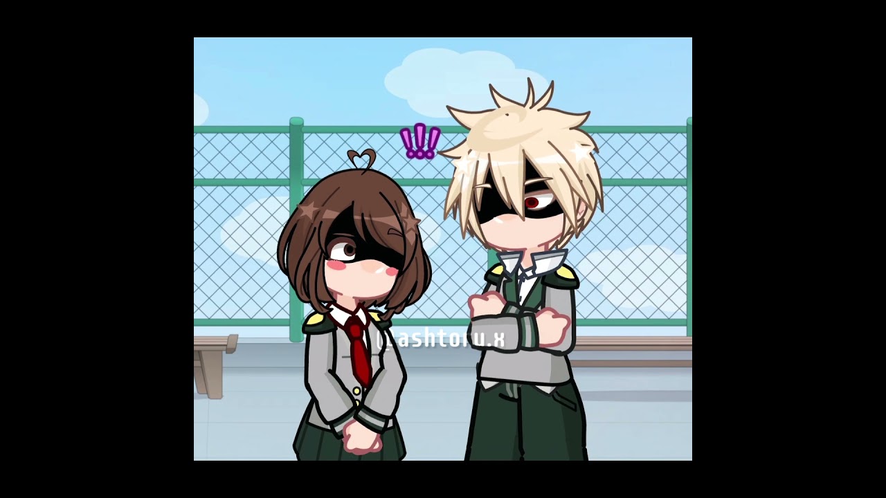 カチャコのライバル関係が大好きです🫶 アイデアがないので js で ts を作りました mb gng🥀 #gl2 #mha #izuocha #dkbk #shorts