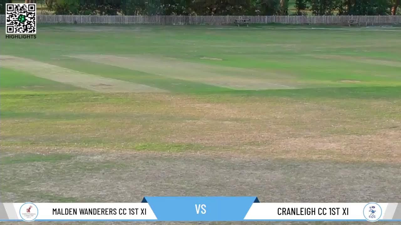 Malden Wanderers CC 1st XI v Cranleigh CC 1st XI