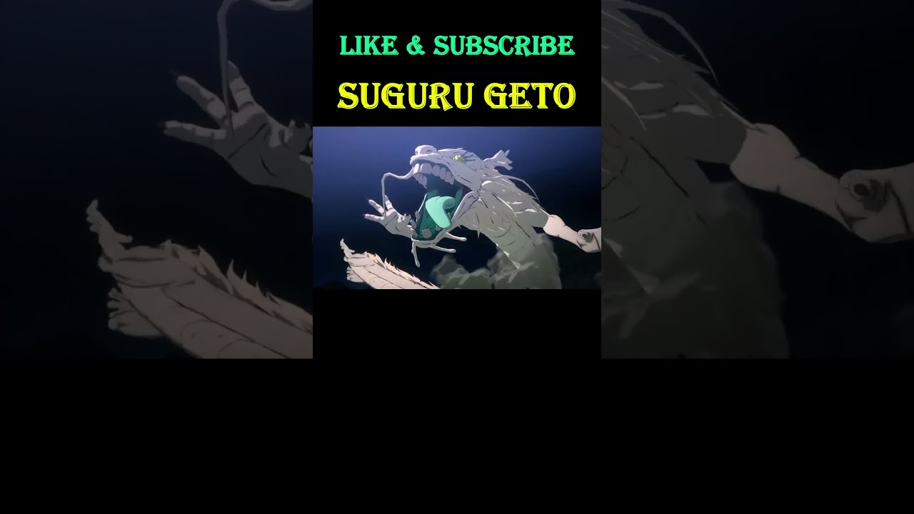 Suguru Geto vs Dragon Epic Clash | Jujutsu Kaisen Cursed Fight 🔥