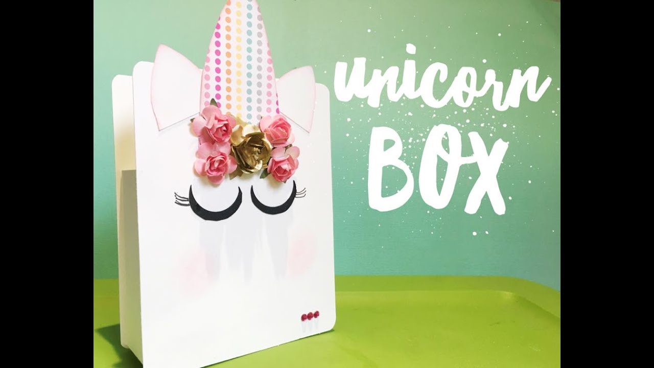 DIY Easy Unicorn Favor/Gift Box