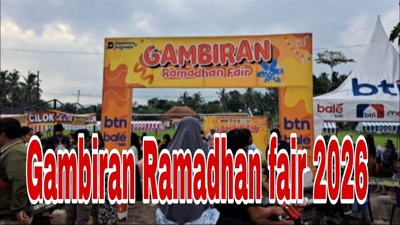 GAMBIRAN RAMADHAN FAIR 2026 @banyuwangi #Art #ramadhan 