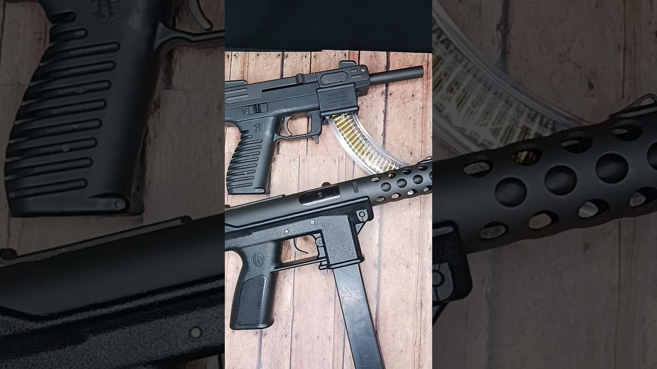 Intratec (Tec-22) and (Tec-9)..! #firearms #9mm #22lr #viral #shorts #guns