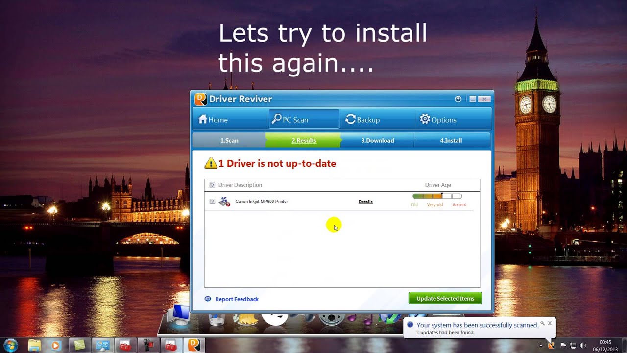 Driver Reviver. THIS SOFTWARE DOES NOT WORK!!!