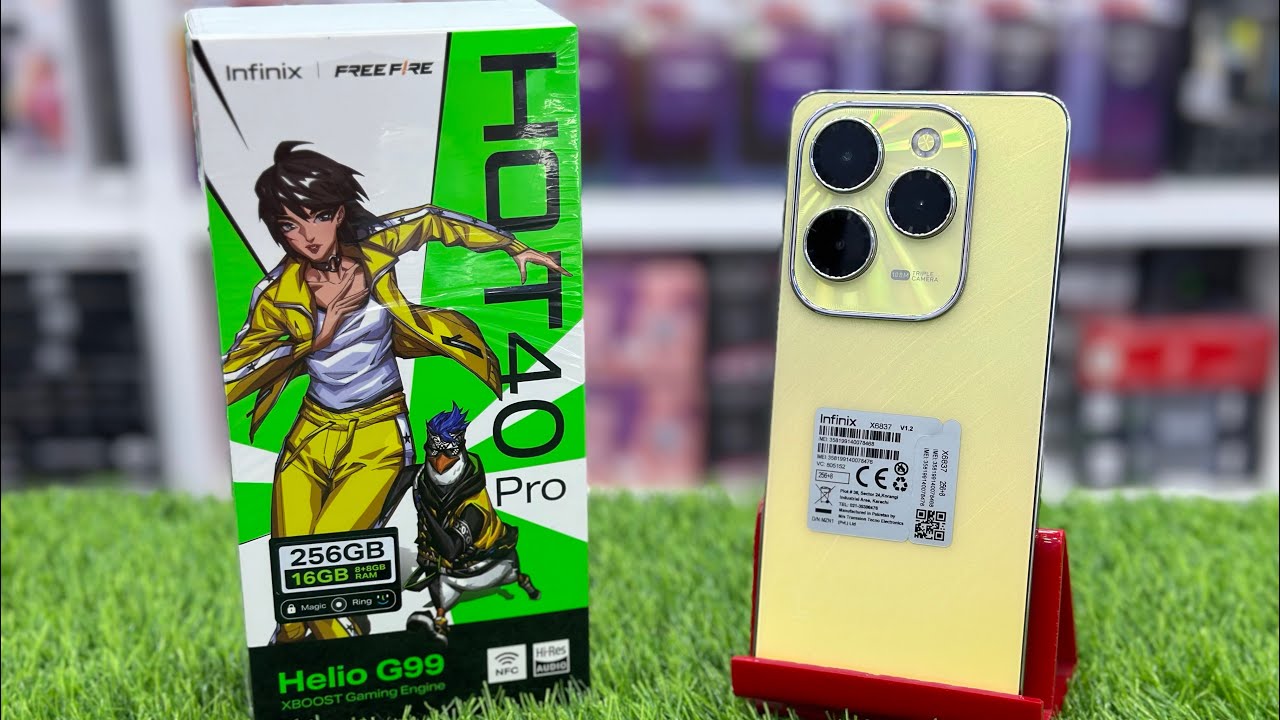 Infinix hot 40 pro new model unboxing
