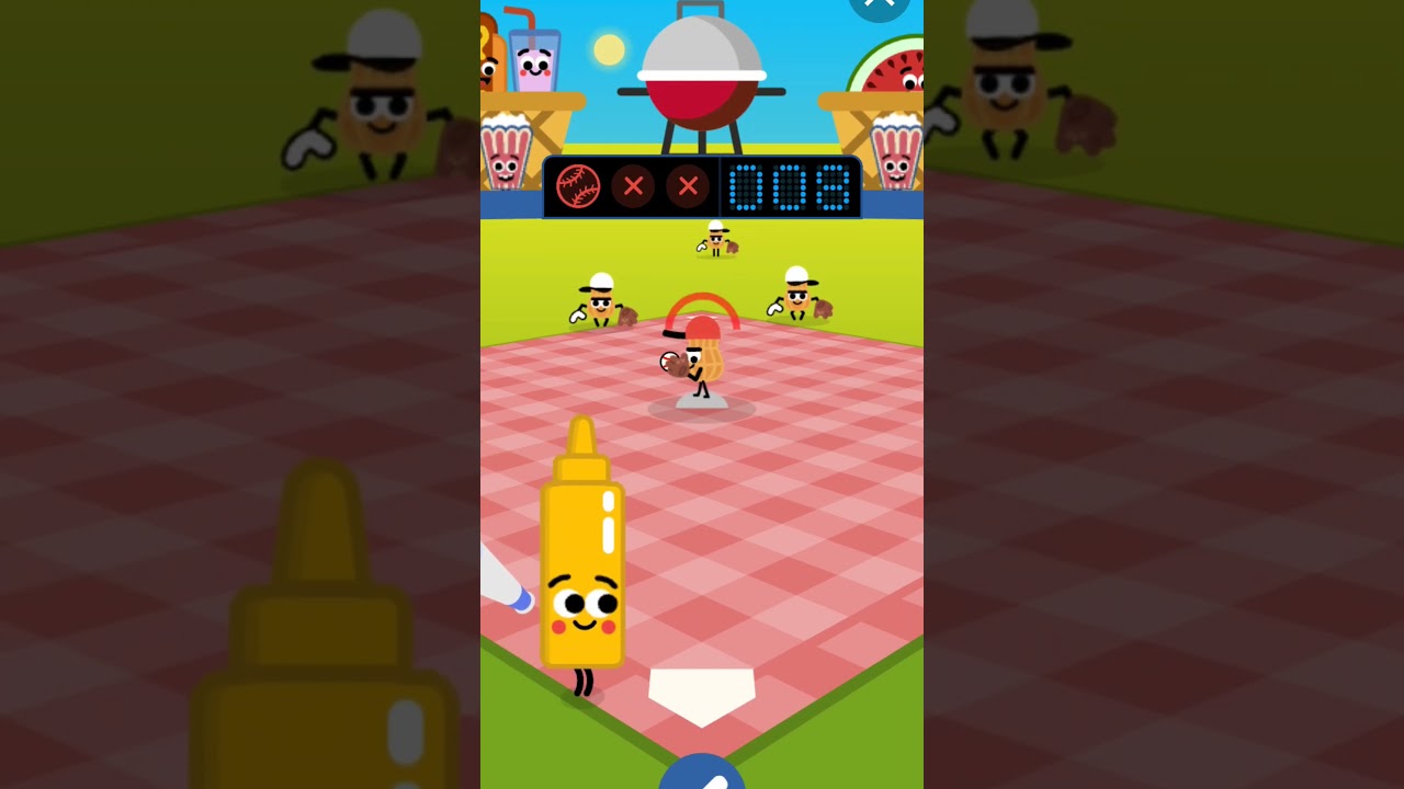 google doodle baseball moment