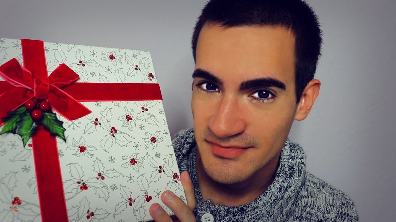 Tapping on Christmas Boxes (ASMR)