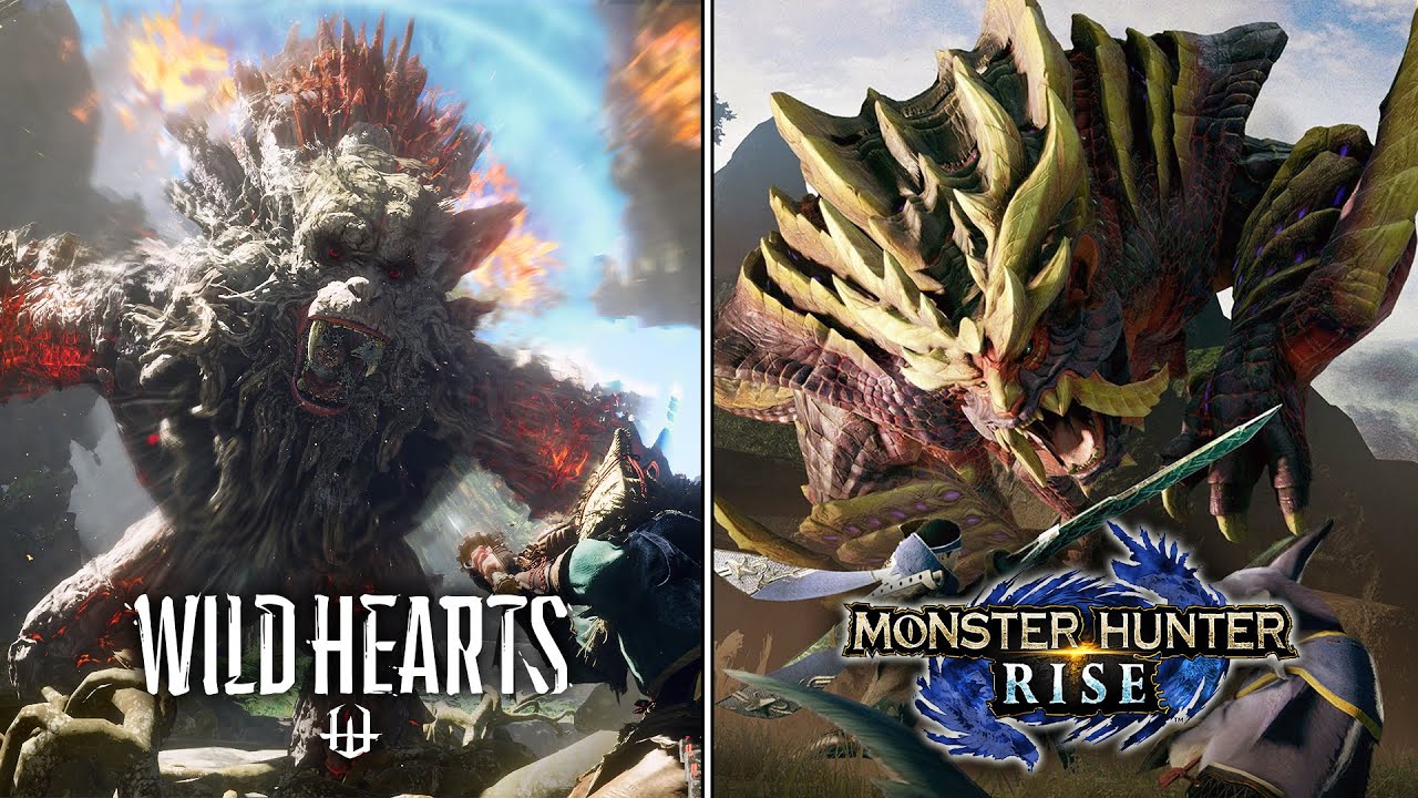 Wild Hearts vs. Monster Hunter Rise - Physics & Details Comparison
