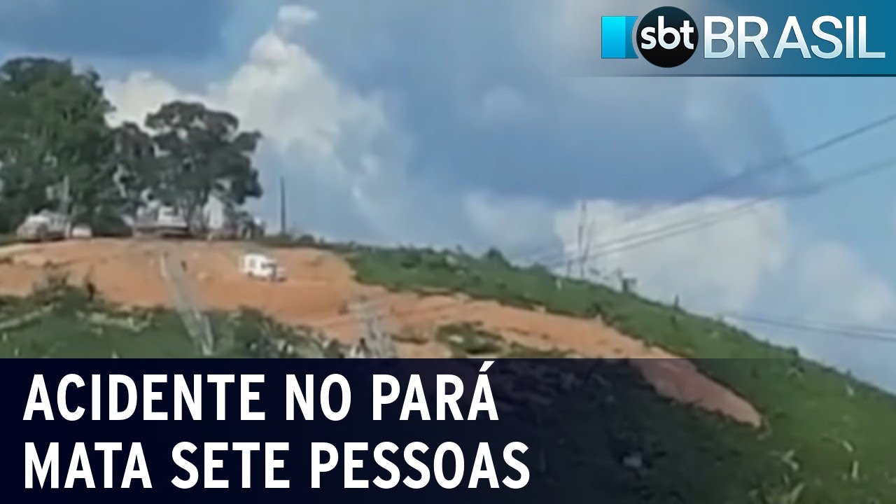 Torres de transmissão de energia caem e deixam sete mortos no Pará  | SBT Brasil (16/07/21)