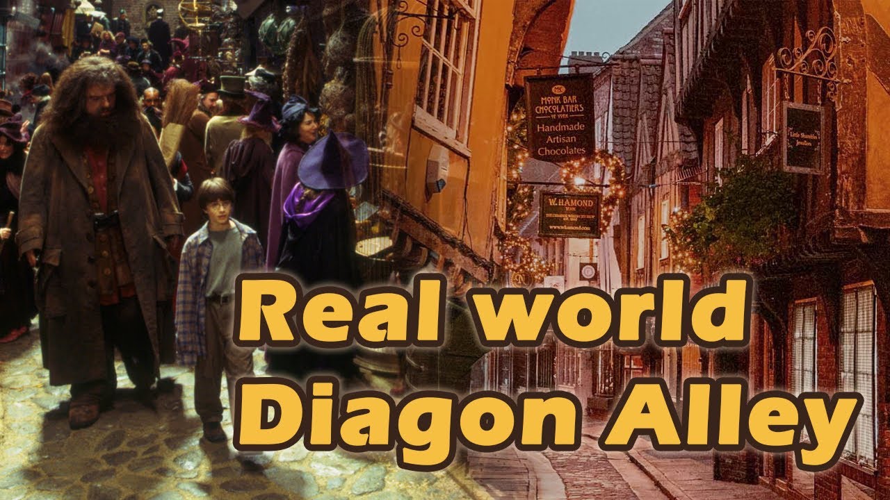 Exploring the Shambles: The Real Diagon Alley of York!