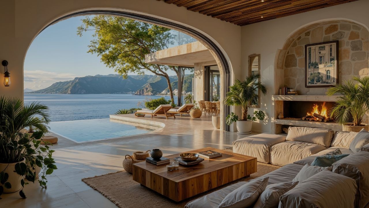Seaside Jazz In Morning Solitude - Start Healing Days With Smooth Jazz & Biophilic Luxury Ambience