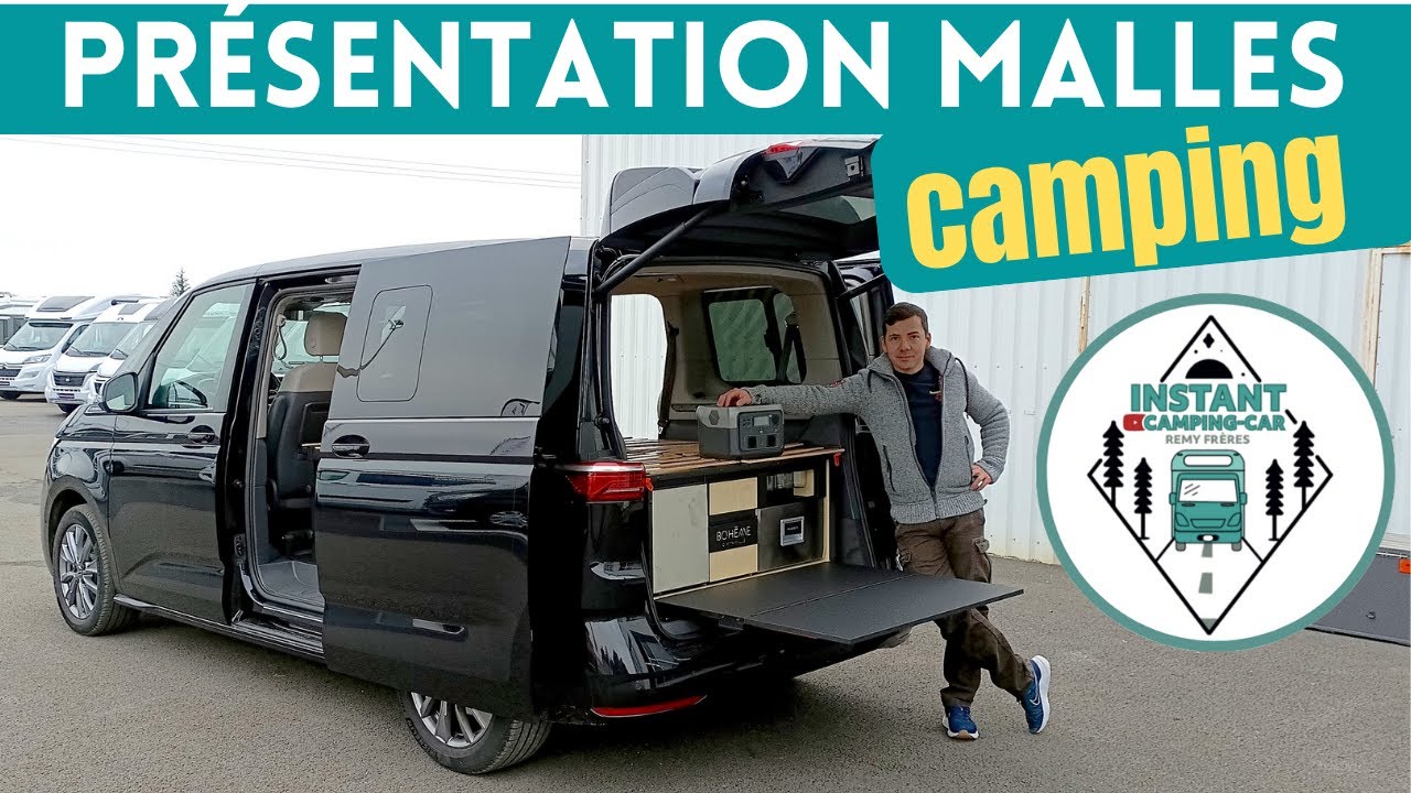 - chère VS + chère ! Présentation de 2 malles d'AMÉNAGEMENT de Véhicule *Instant Camping-Car*