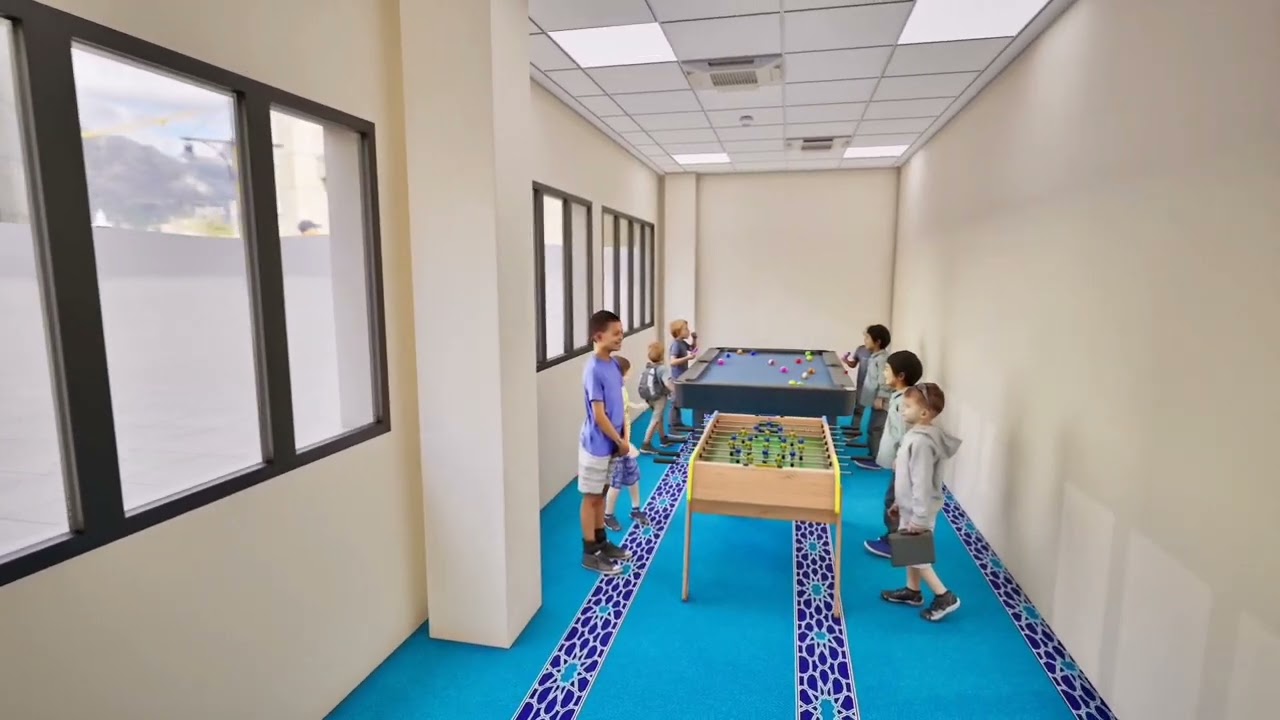 مسجد ثلاثي الابعاد 3D