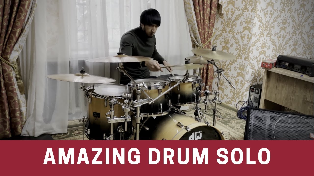 AMAZING DRUM SOLO BY HALIM DRUMMER l HOME SOLO l STUDIO DRUM SOLO l CHET DOBOE l BARABAN SHOU l