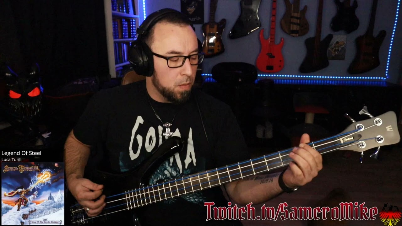 Luca Turilli - Legends of Steel - Bass Cover
