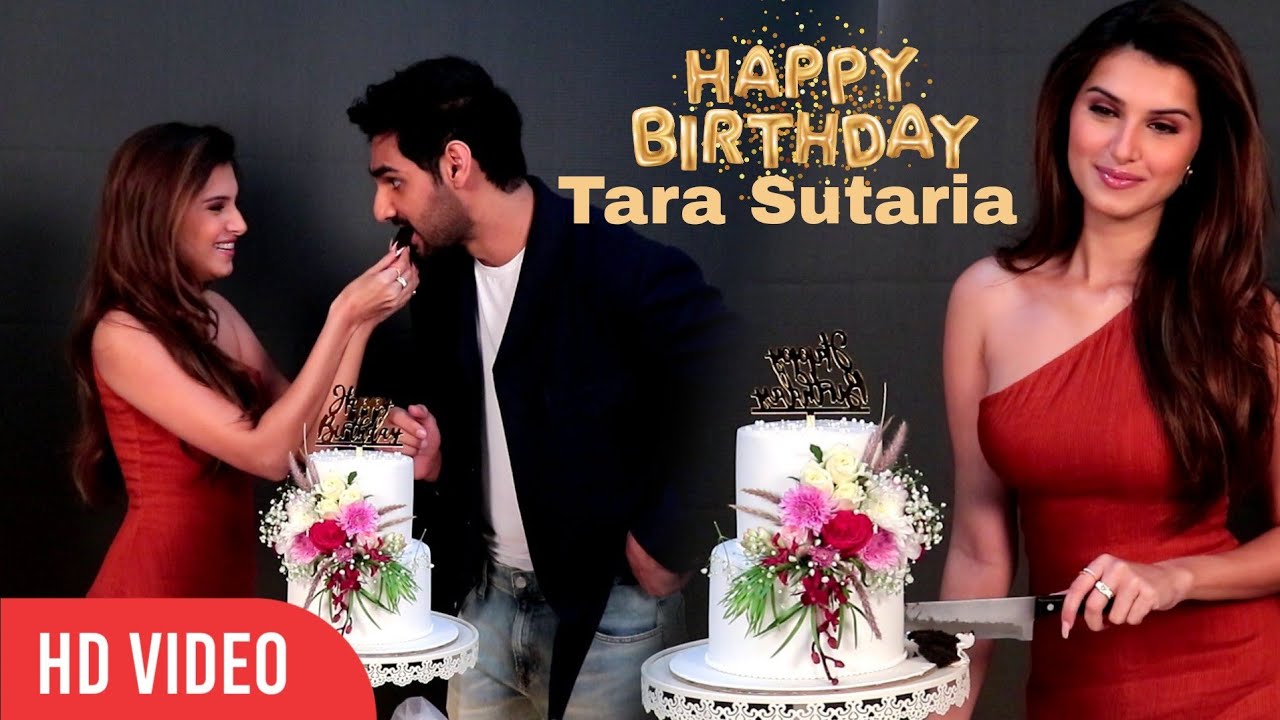 Tara Sutaria Celebrate Her 26th Birthday With Sunil Shetty Son Ahan Shetty | Tadap