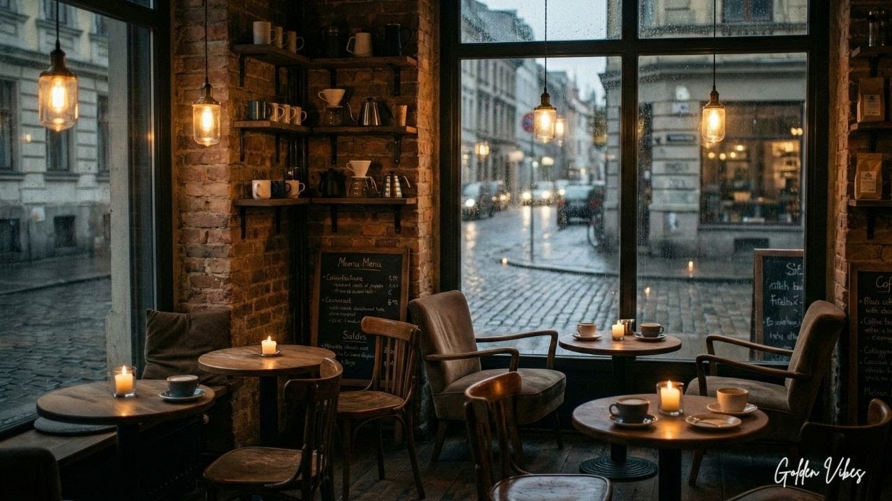 Evening Cozy Jazz LIVE | Relaxing Café Jazz for Work & Chill