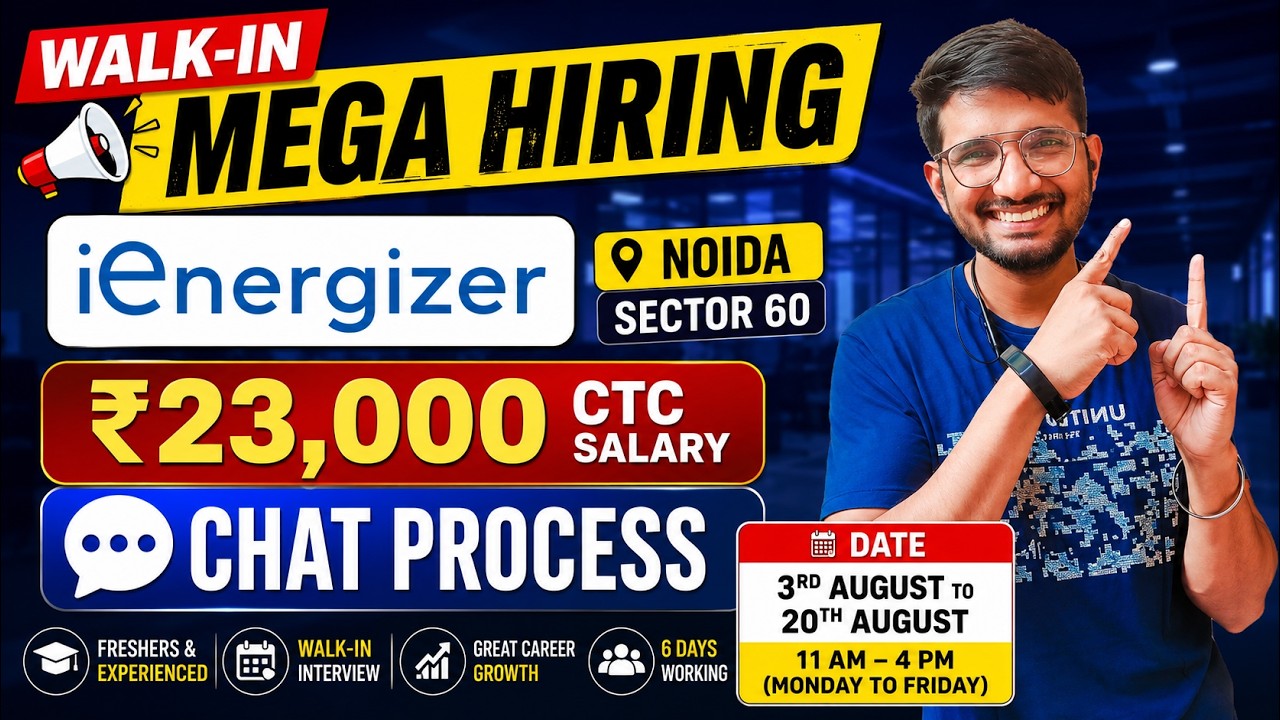 Latest Noida Jobs 2026 | Chat Process Jobs 2026 | Mega Jobs 2026 | Noida Jobs 2026