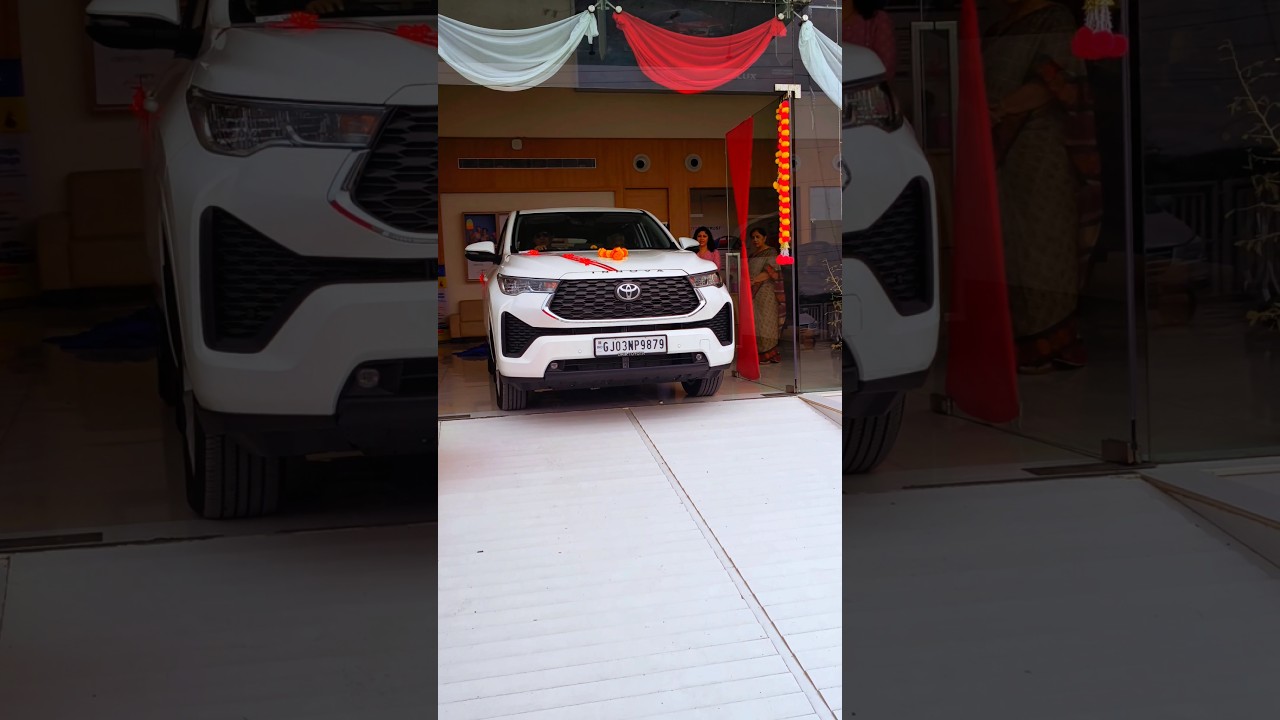 Innova hycross VX ( O ) Hybrid ( Petrol+Ev ) Second Top Model #toyota #hycross #mpv 7 seater