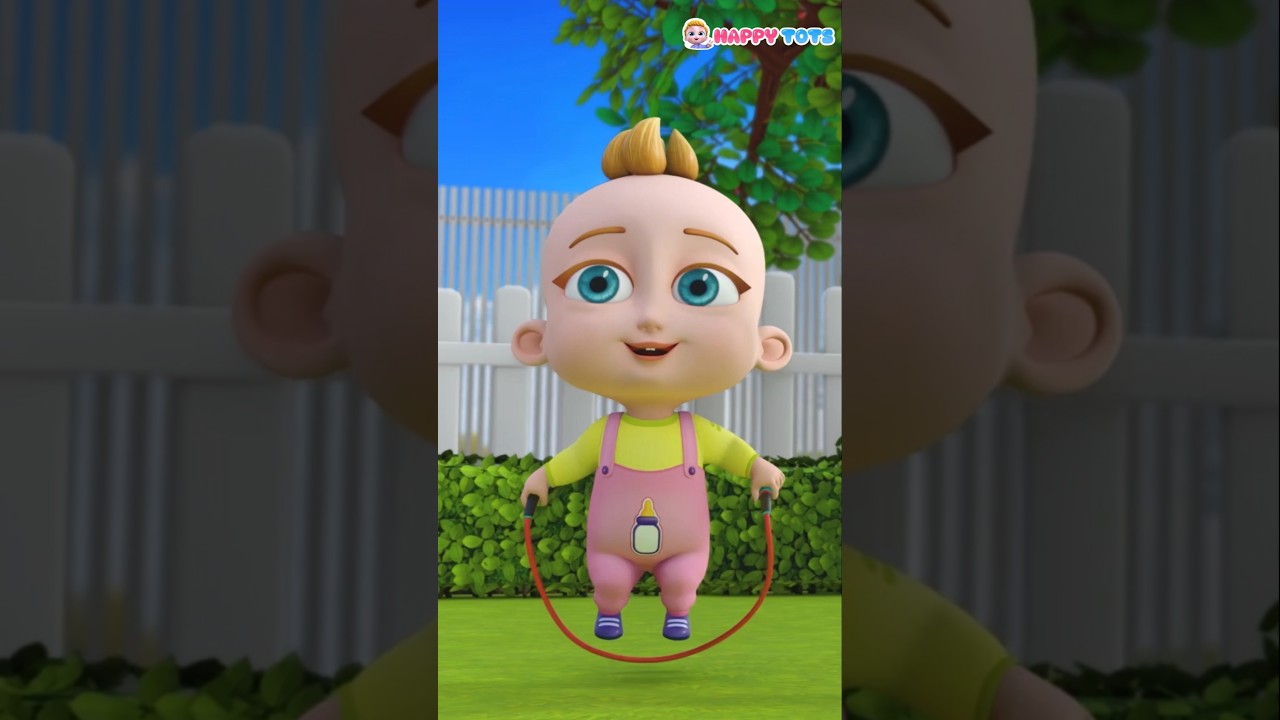 Jumping Jumping | Nursery Rhymes & Kids Songs | Happy Tots 