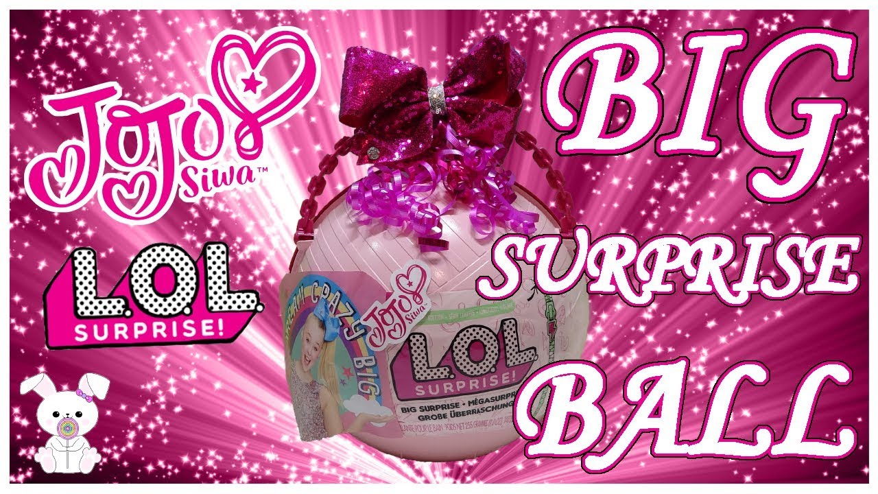 JoJo Siwa 🎀 LOL Surprise Custom Big Surprise Ball |SugarBunnyHops