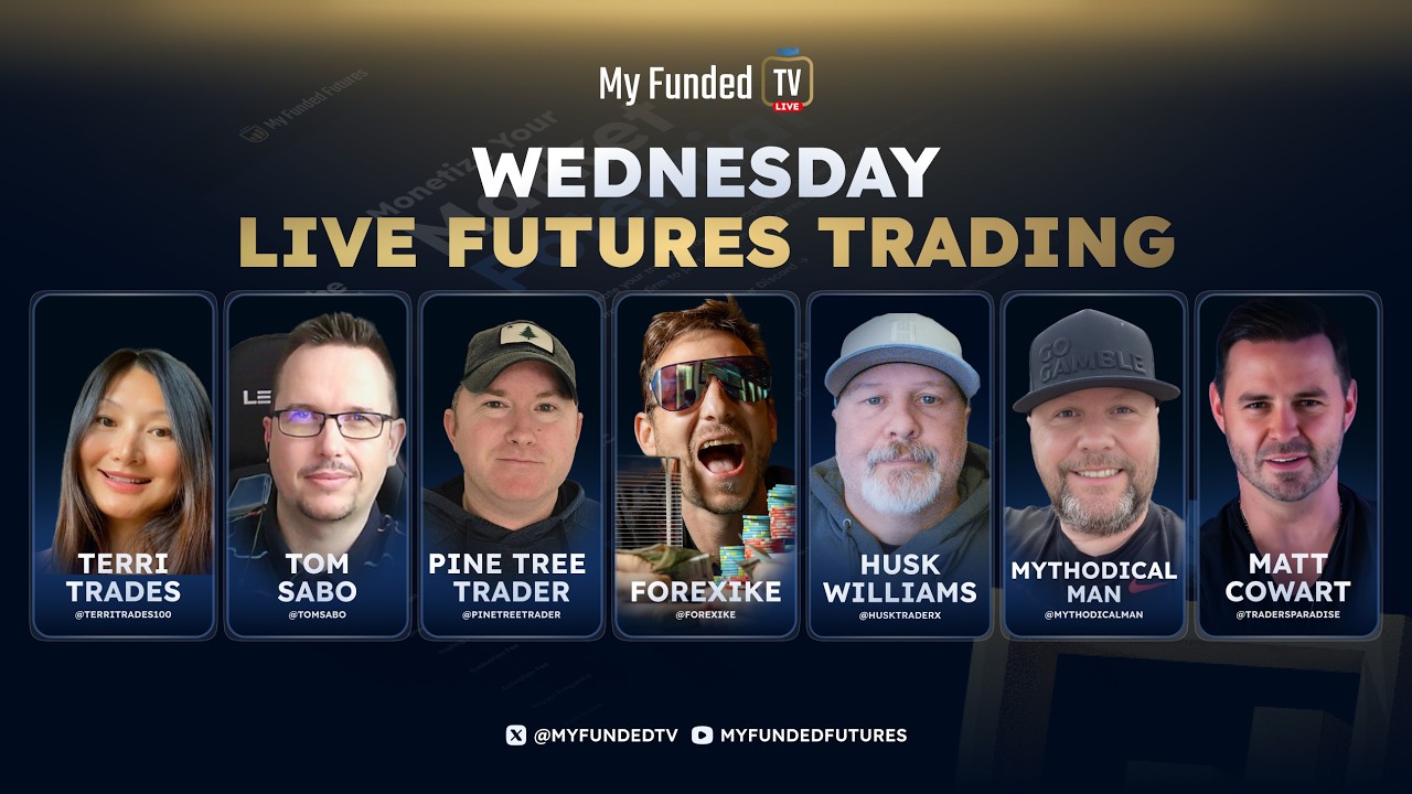 Wednesday: Live Futures Trading & Market Talk | MyFundedTV 04/15/26