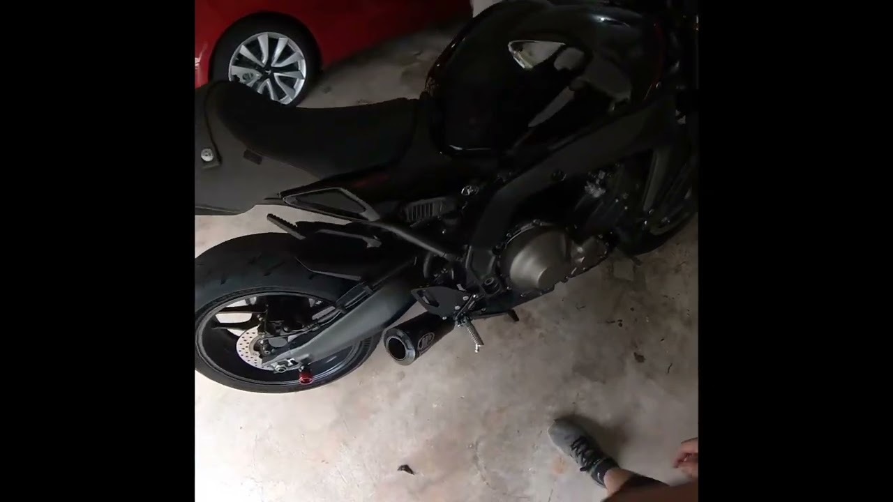 2022 XSR900 with full M4 exhaust