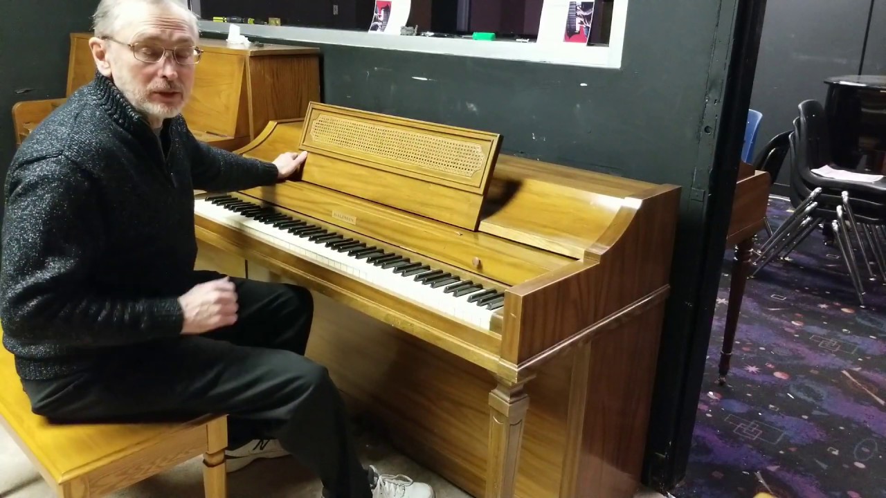 Baldwin Acrosonic Piano with Tim Paul of Piano Trends