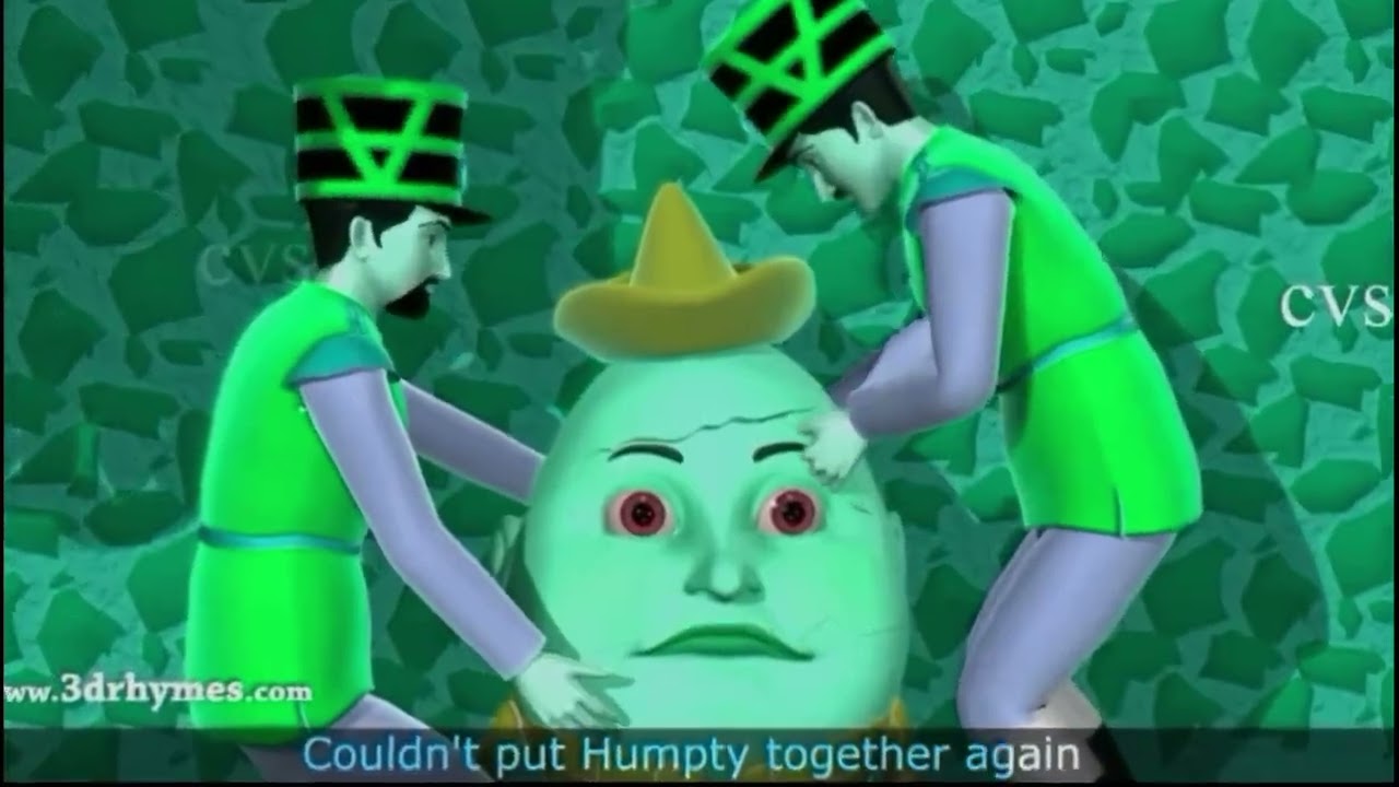 Five king Humpty Dumpty Effects 