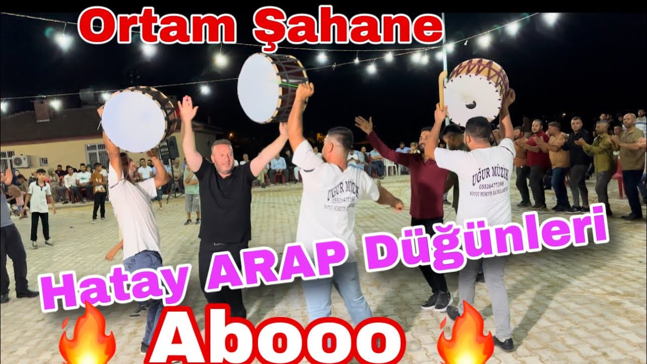 🔥HALAY BAŞI Cüneyt Gümüştok✅HATAY Arap Düğünleri 💥Uğur Müzik KARABATAK Köyü Düğünü 🙏