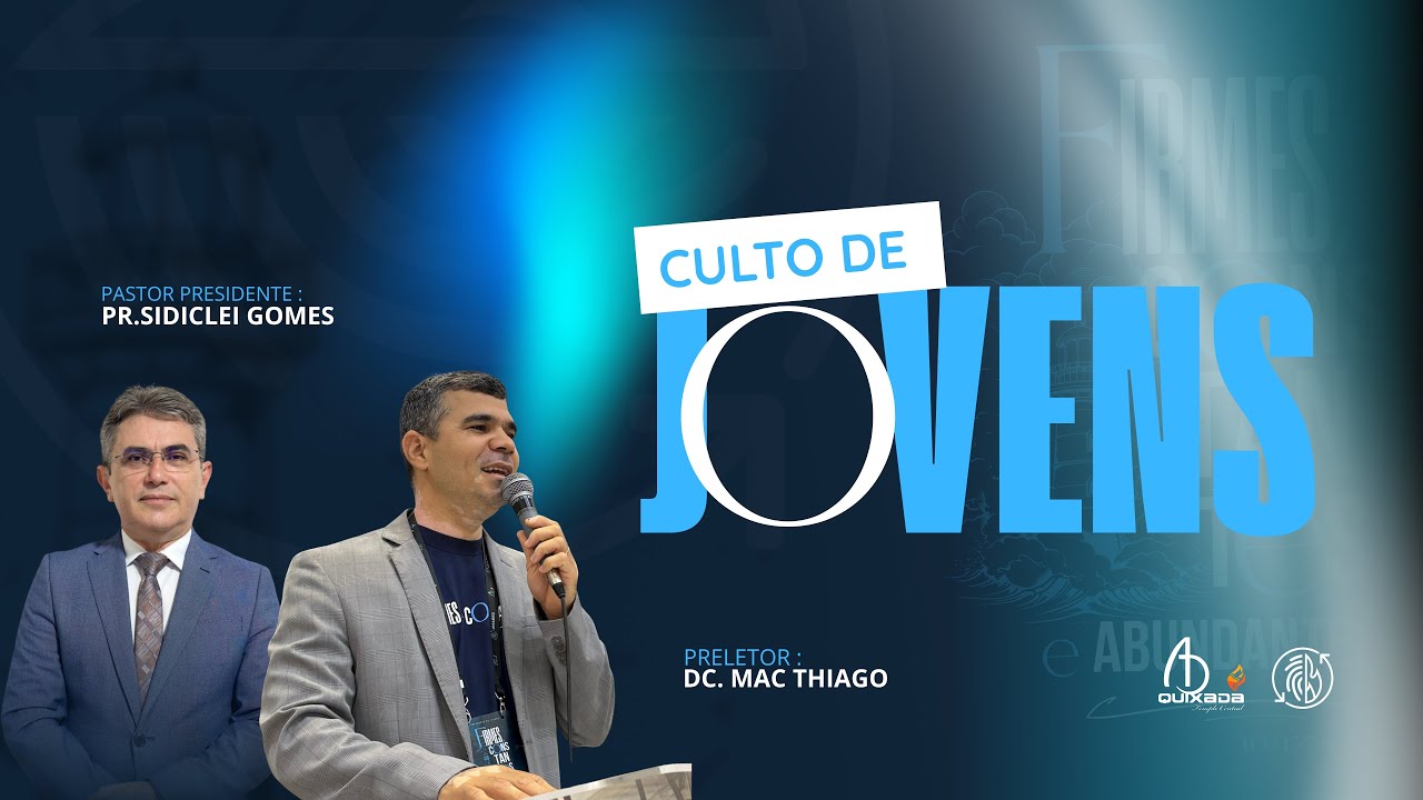 Culto de Jovens - Dc. Mac Thiago | 24.01.2026