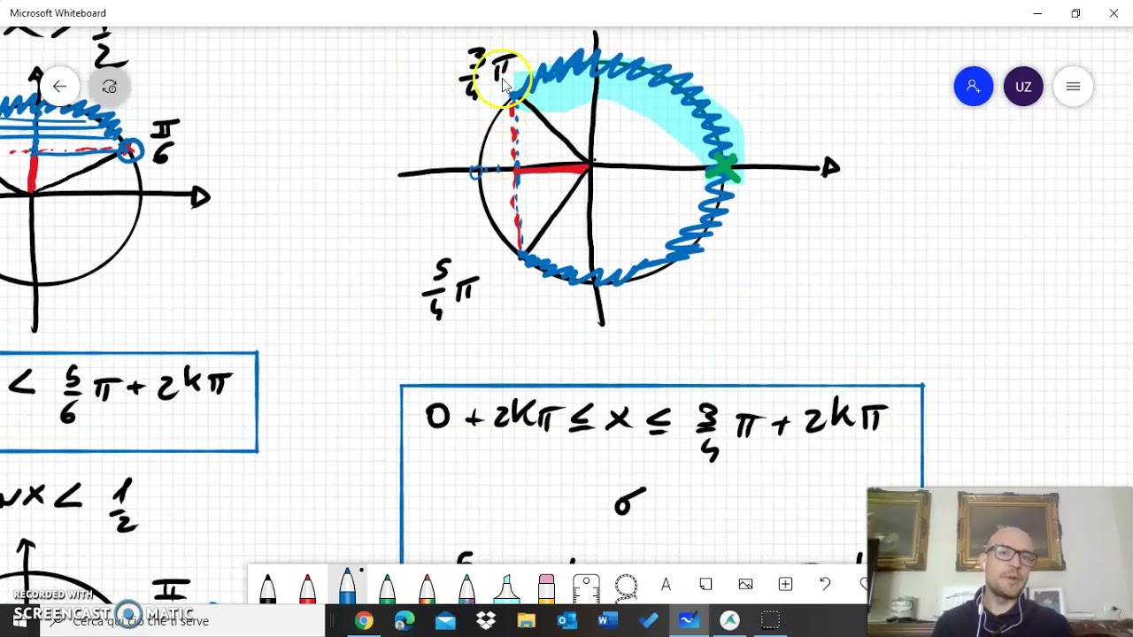 24 disequazioni goniometriche