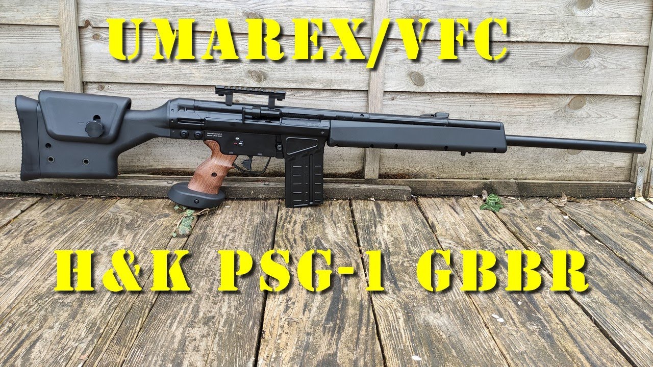 Airsoft - Umarex/VFC PSG-1 GBBR [French]