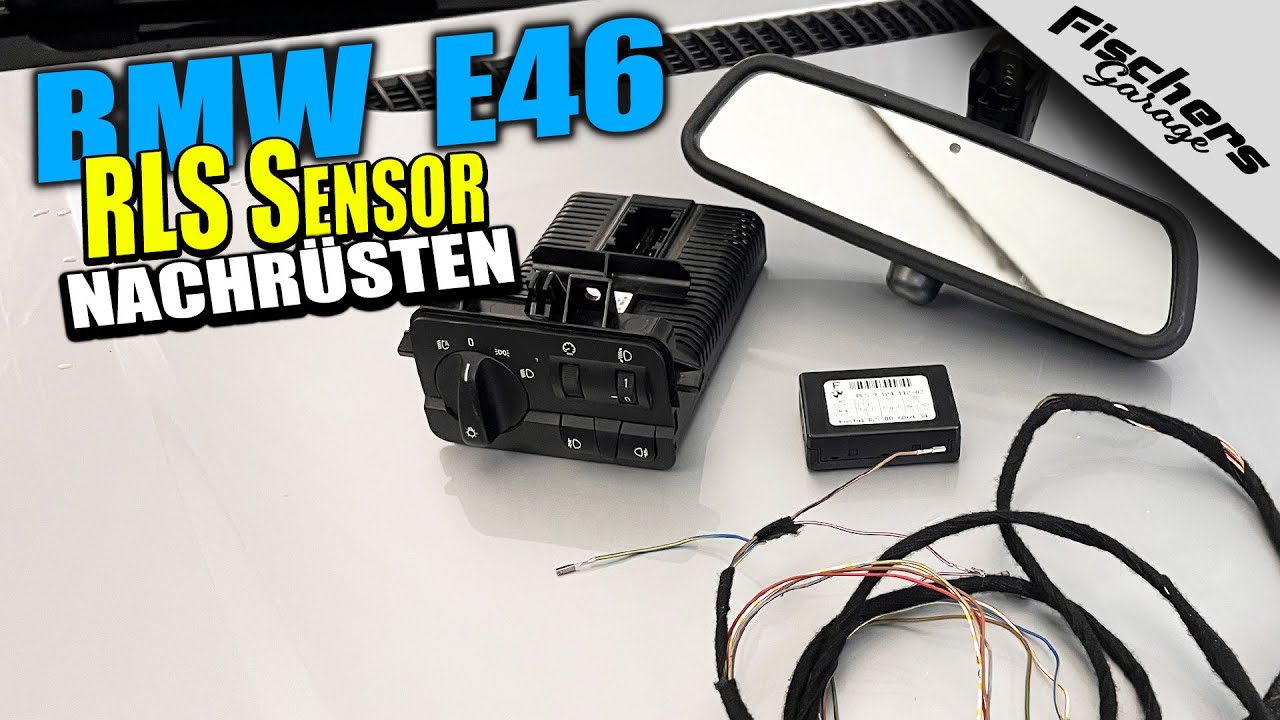 BMW E46 Regen Licht Sensor Nachrüsten