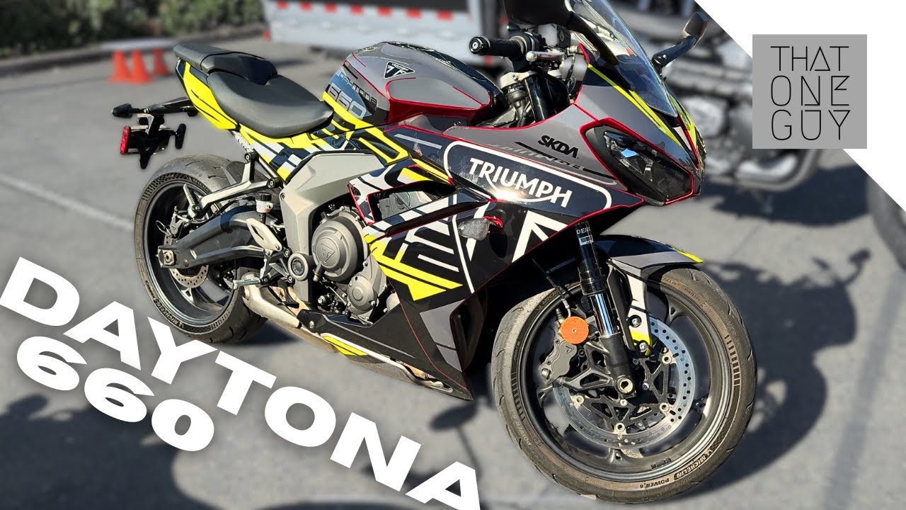 Triumph Daytona 660 2025 года | Первая поездка и впечатления