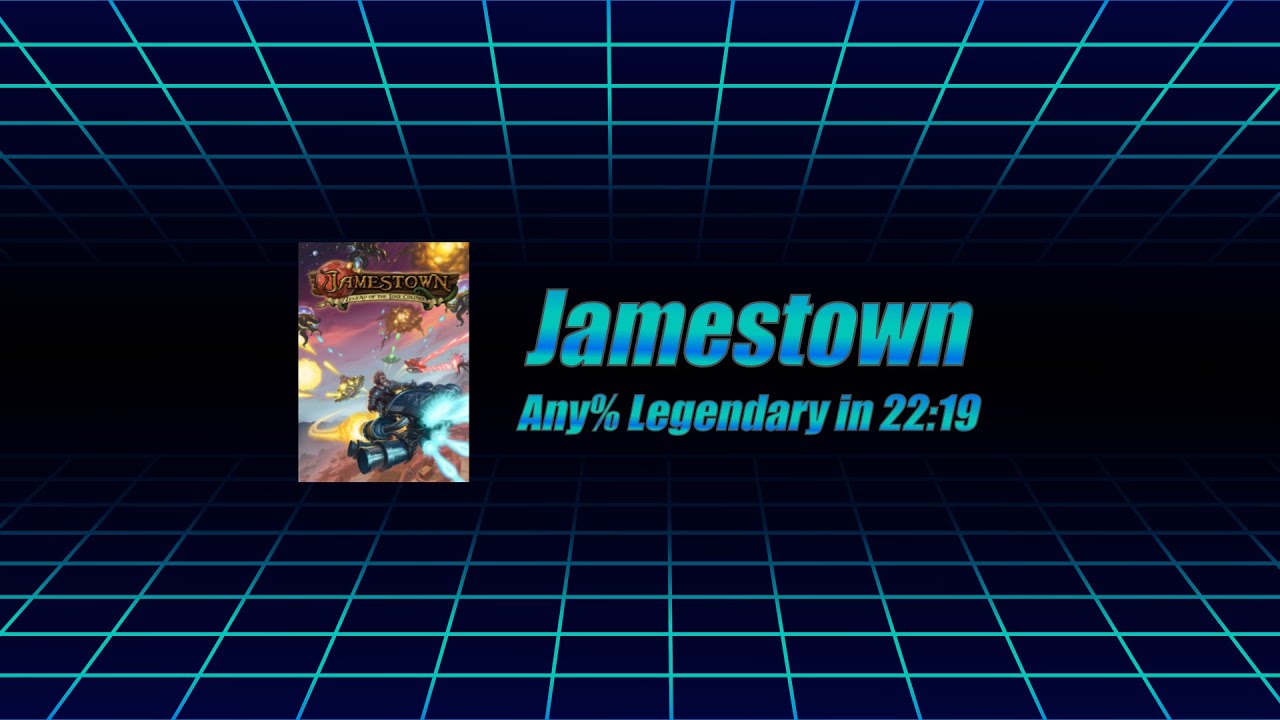 Jamestown - Any% (Legendary Difficulty) in 22:19 (Current PB)