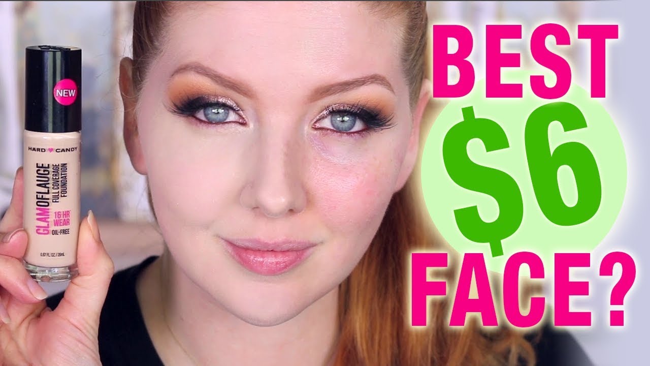 BEST $6 Full Coverage Drugstore Foundation?! | Review + Wear Test!