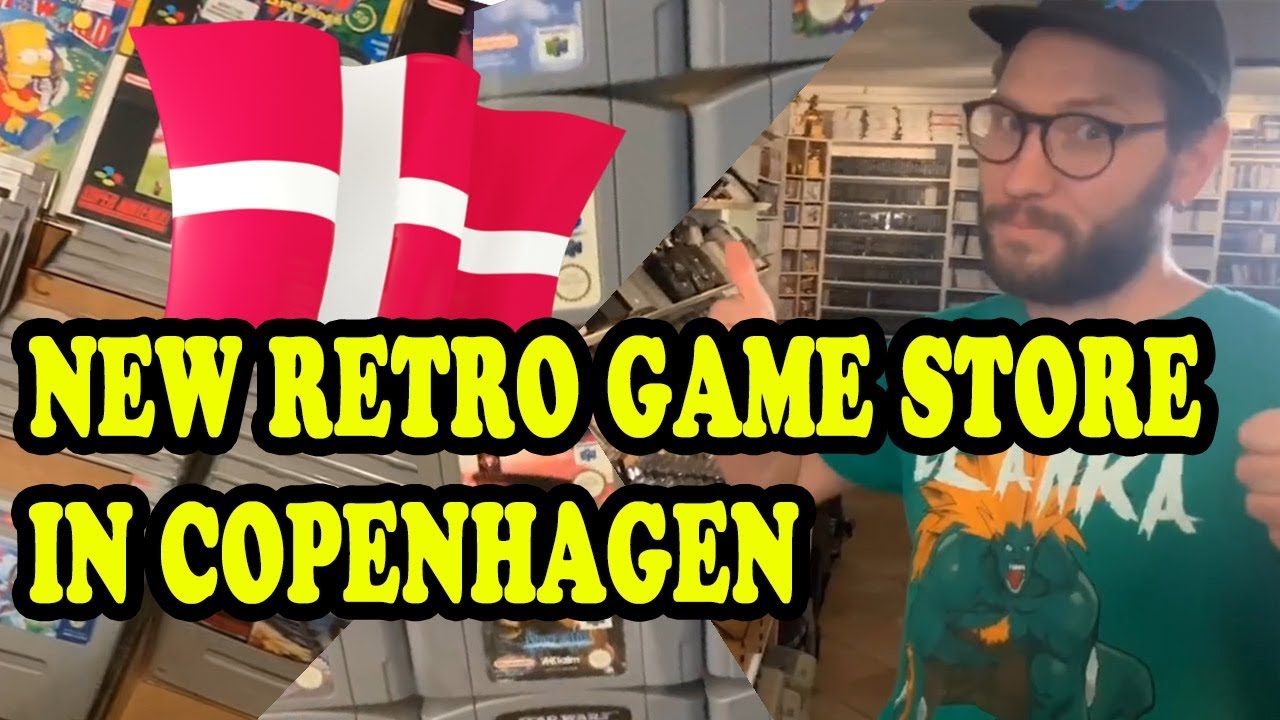 New Retro Gaming Store in Copenhagen! 