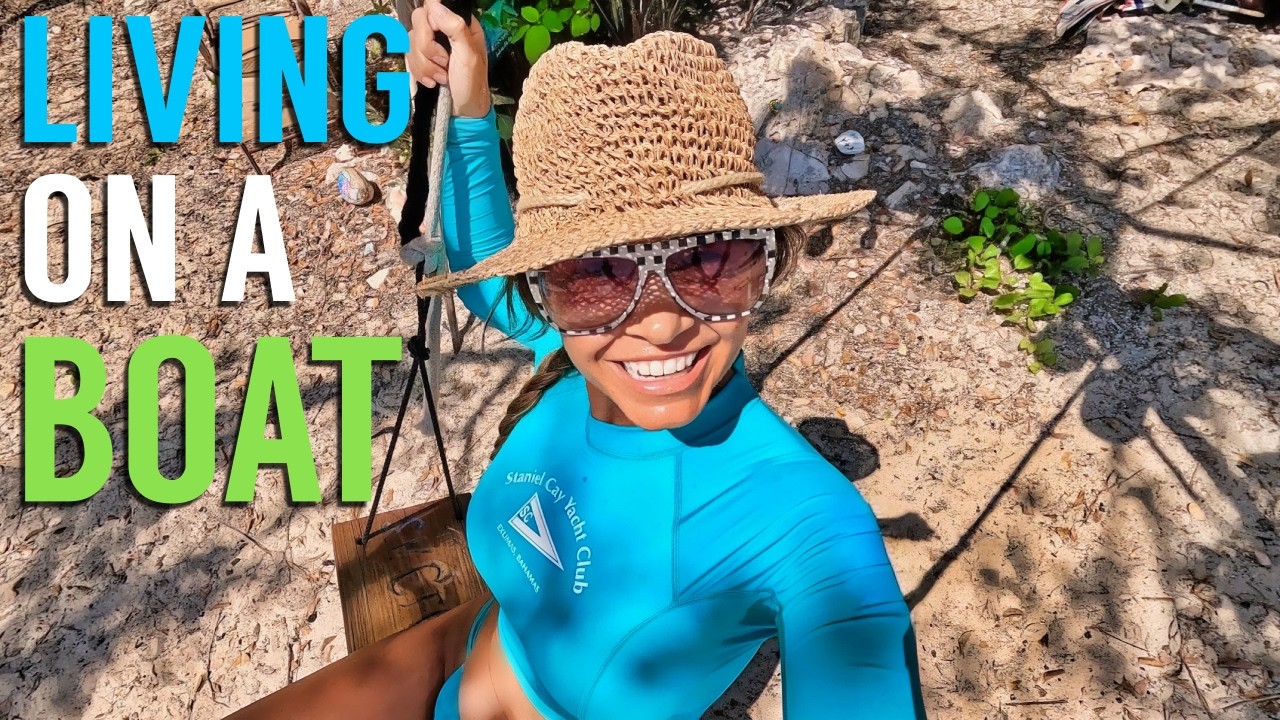 Life Aboard our 40ft Yacht in Staniel Cay Bahamas | EP34