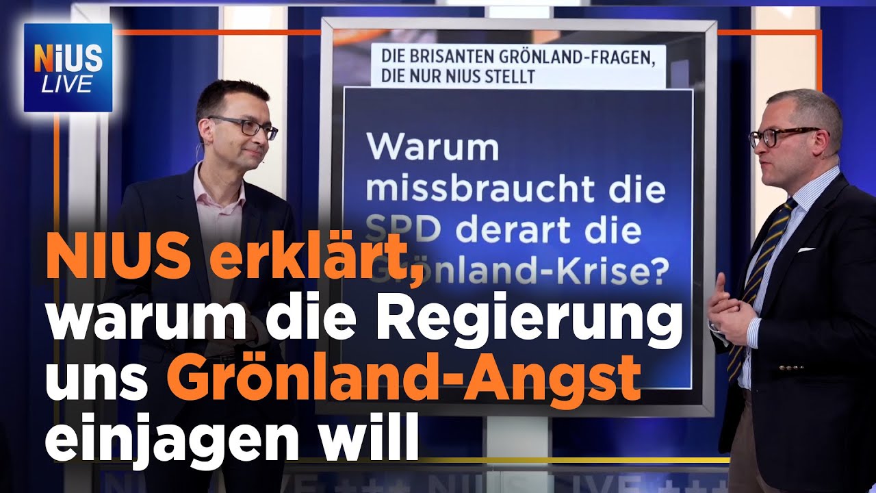 Grönland-Streit: Trump droht EU mit Zöllen – Das steckt dahinter | NIUS Live vom 21.01.2026