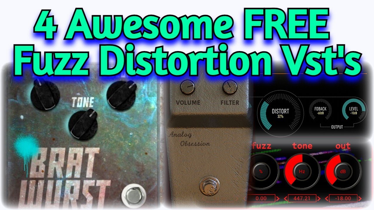 4 лучших БЕСПЛАТНЫХ плагина Fuzz Distortion VST для гитары и баса — обзор и прохождение
