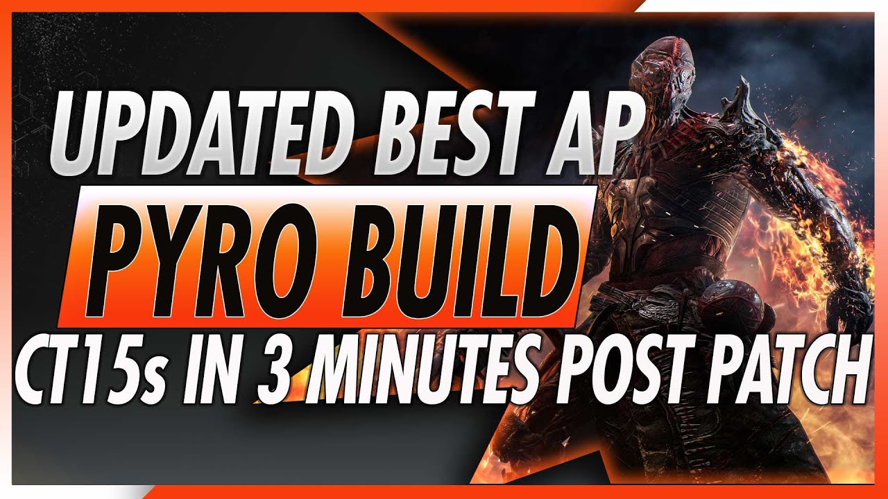 Outriders - UPDATED Best Pyromancer Build For End Game CT15 INSANE Damage Guide