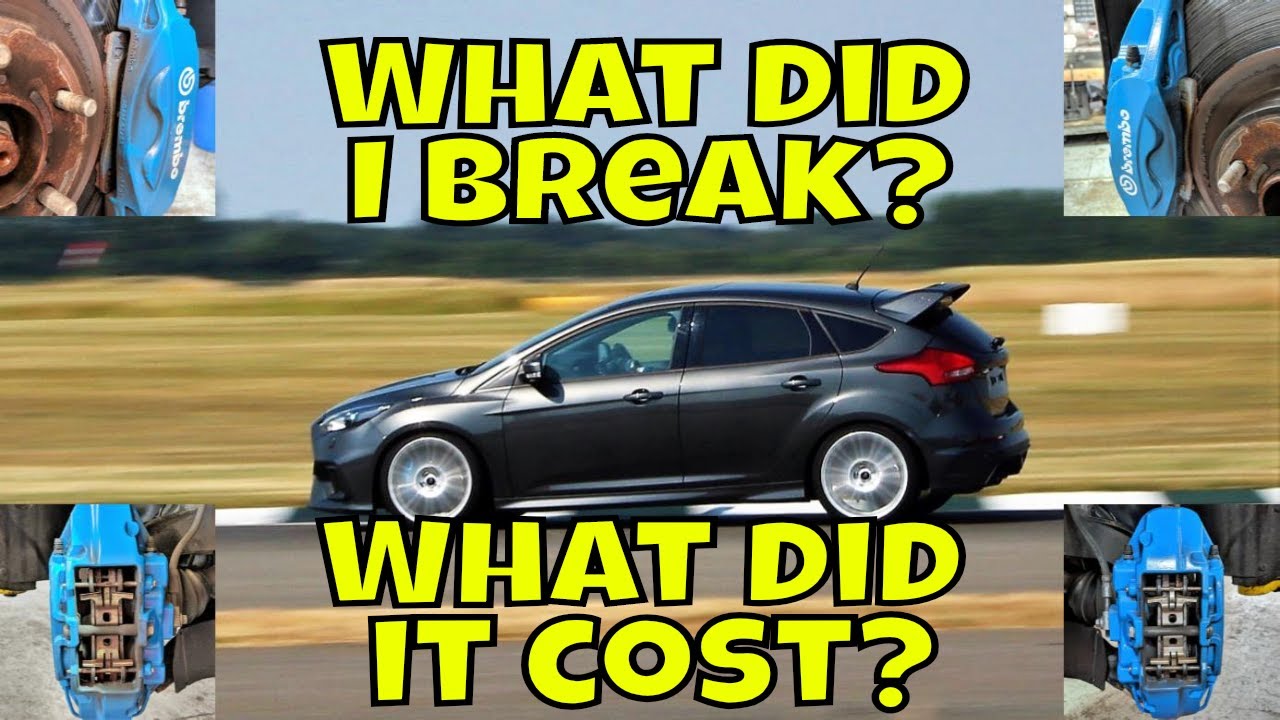 Ford Focus RS : day 472 : Goodwood breakdown (the REAL cost of an RS trackday!)