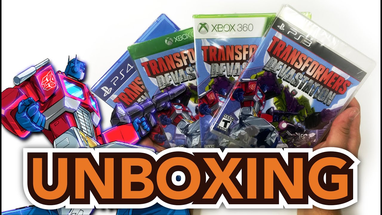 Transformers Devastation (Ps4 / Xbox One / Ps3 / Xbox 360) Unboxing!!