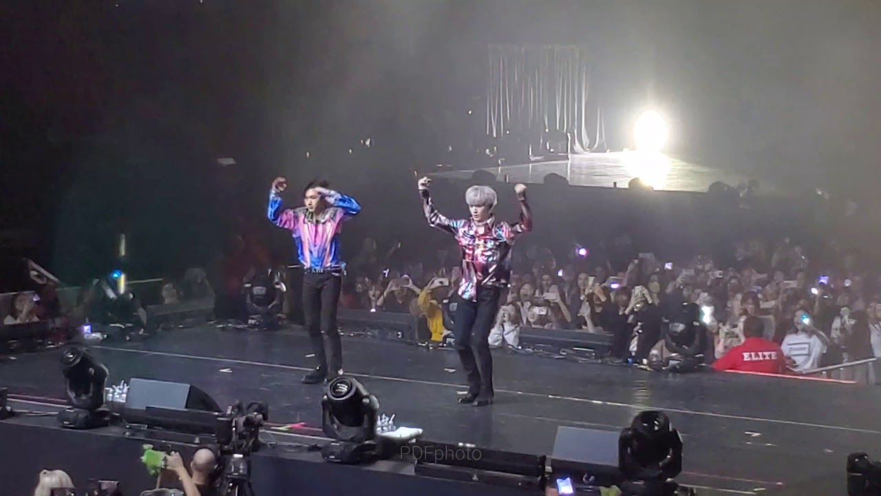 [4K] Ten & Teayong (NCT) Baby Don't Stop @ SuperM San Diego 200130