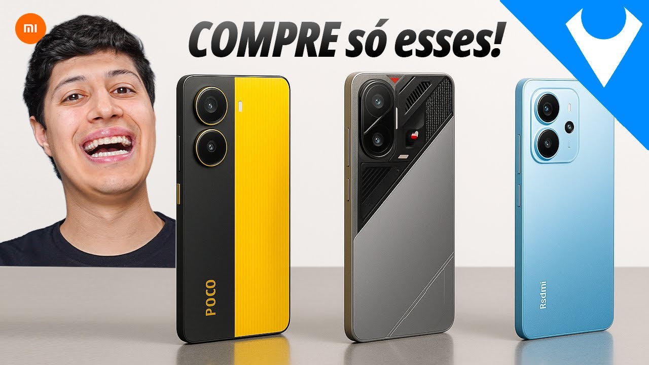 Qual XIAOMI COMPRAR fim do ano? (90% das pessoas ERRAM na escolha!) 2025