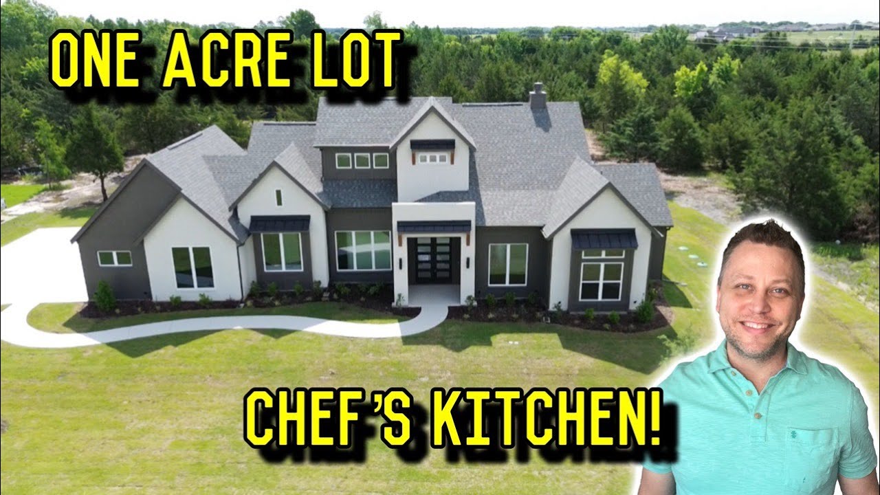 Beautiful Killian Custom Home on 1 Acre in Waxahachie, TX!