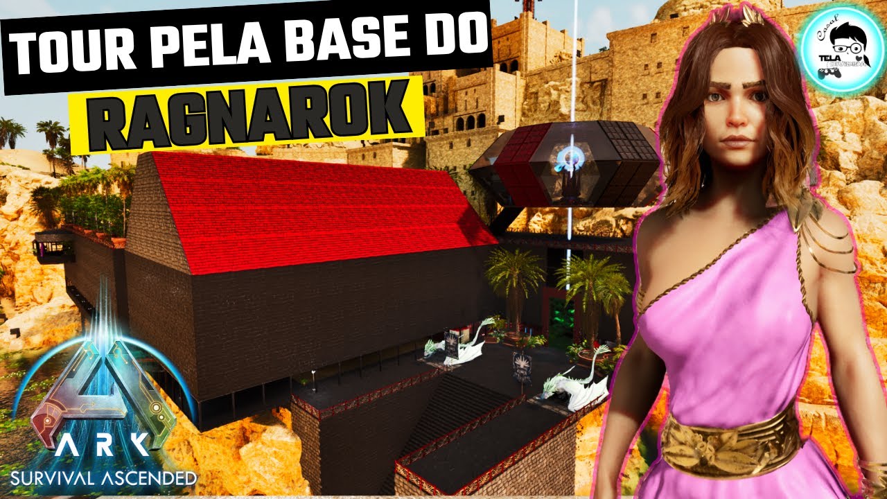 TOUR NA NOSSA BASE DO RAGNAROK ARK ASCENDED - SERVIDOR OFICIAL PVE