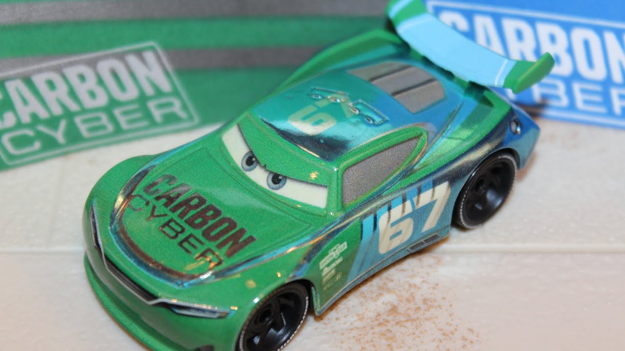 Mattel Disney Cars 3 Джим Реверик (Next-Gen Carbon Cyber ​​#67) Гонщик Кубка Поршня 2021
